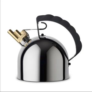 SOLD— Alessi 9091 Stainless steel/ copper bottom kettle